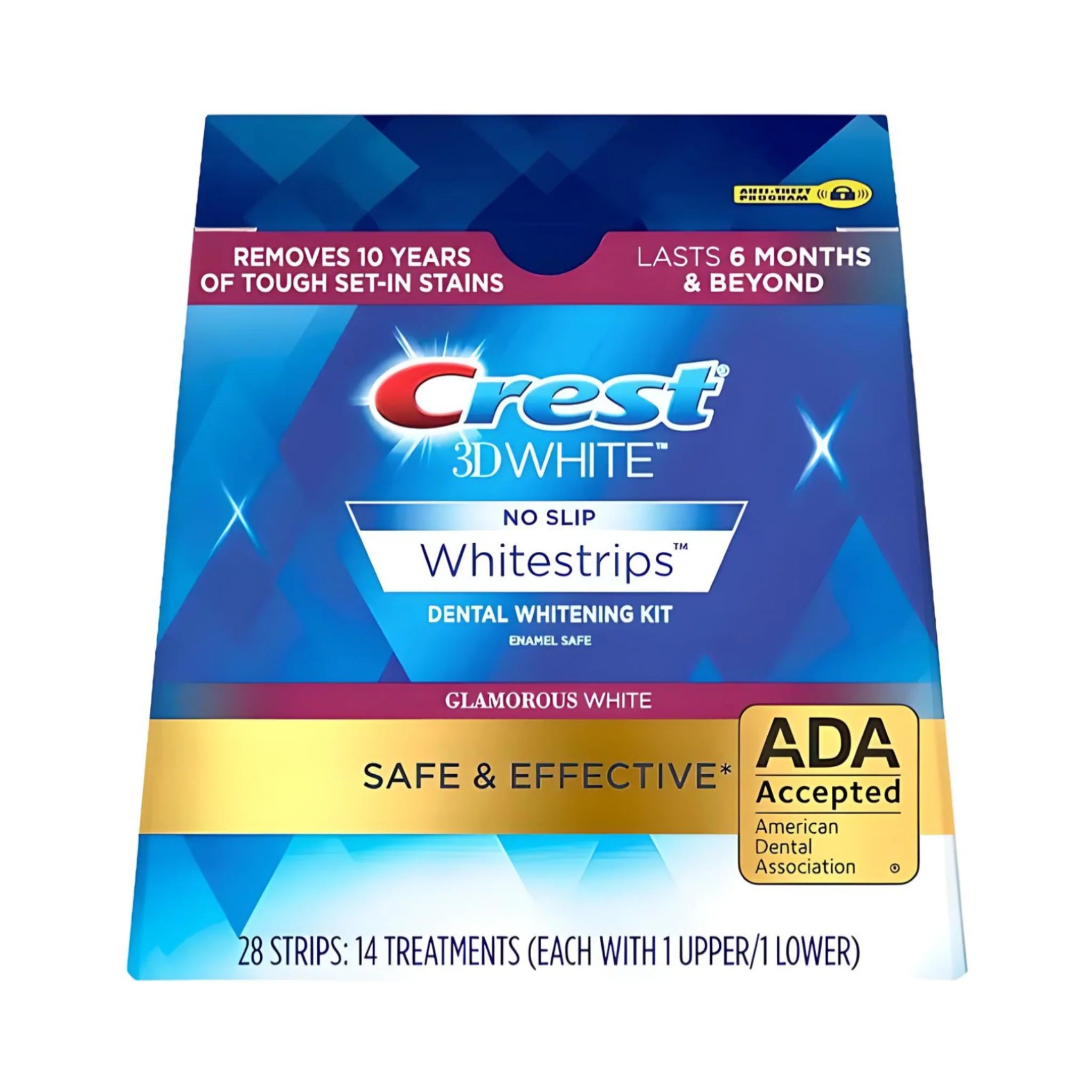 Crest 3D White Glamorous White (14 zacskó – 28 csík)