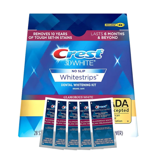 Crest 3D White Glamorous White (5 zacskó – 10 csík)