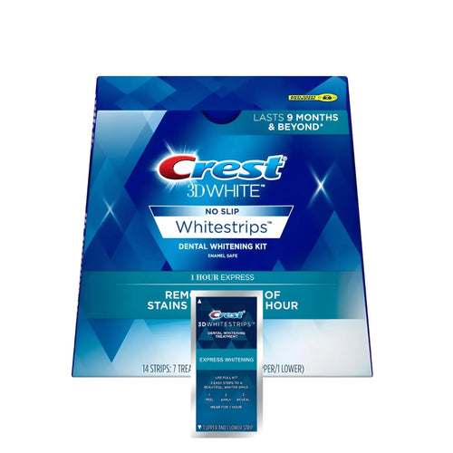 Crest 3D Whitestrips 1 Hour Express(1 zacskó – 2 csík)