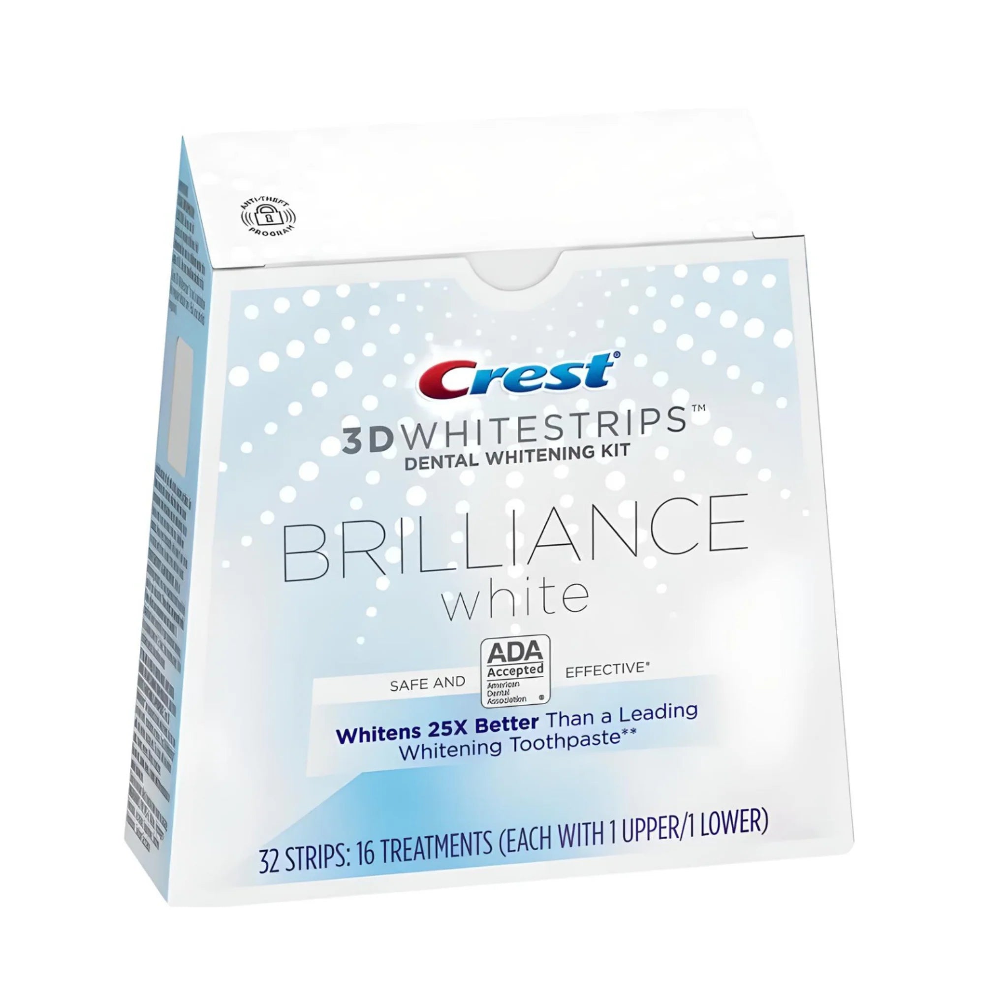 Crest 3D Whitestrips Brillance White (16 zacskó – 32 csík)