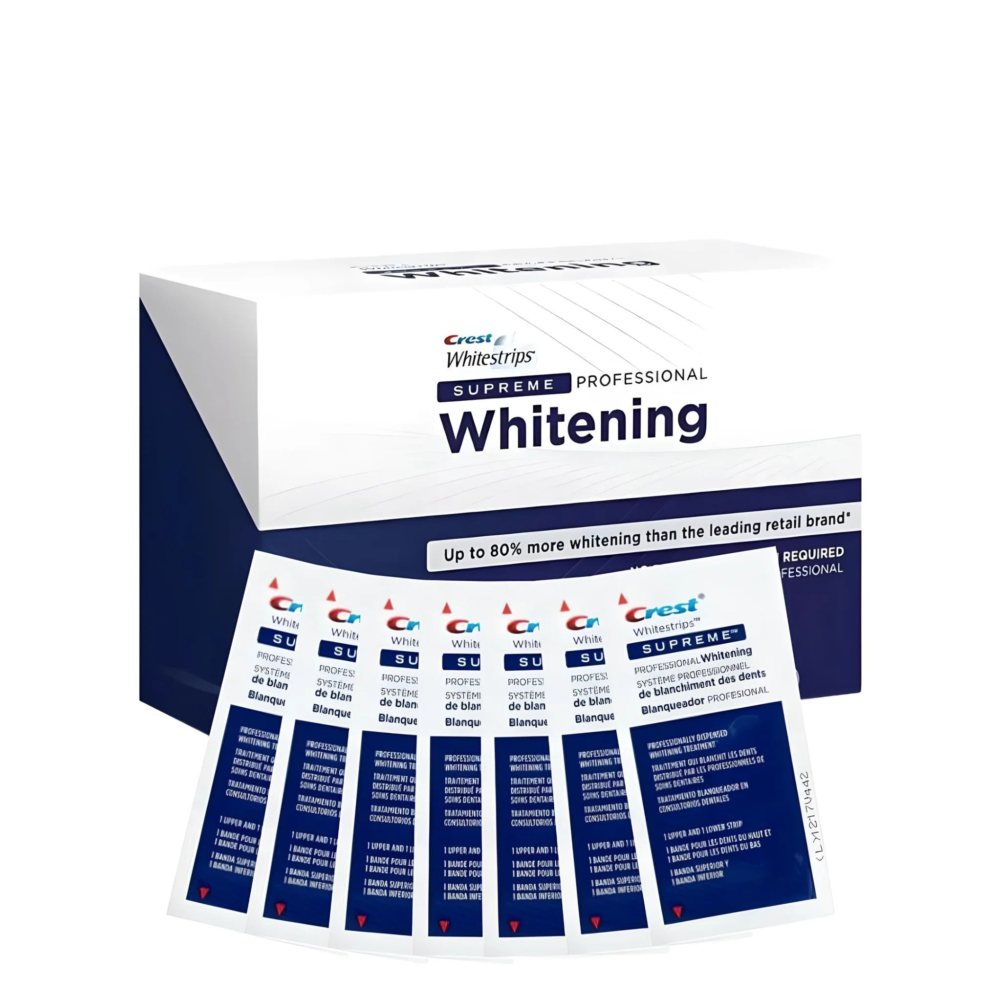 Crest 3D Whitestrips Supreme Professional (7 zacskó – 14 csík)