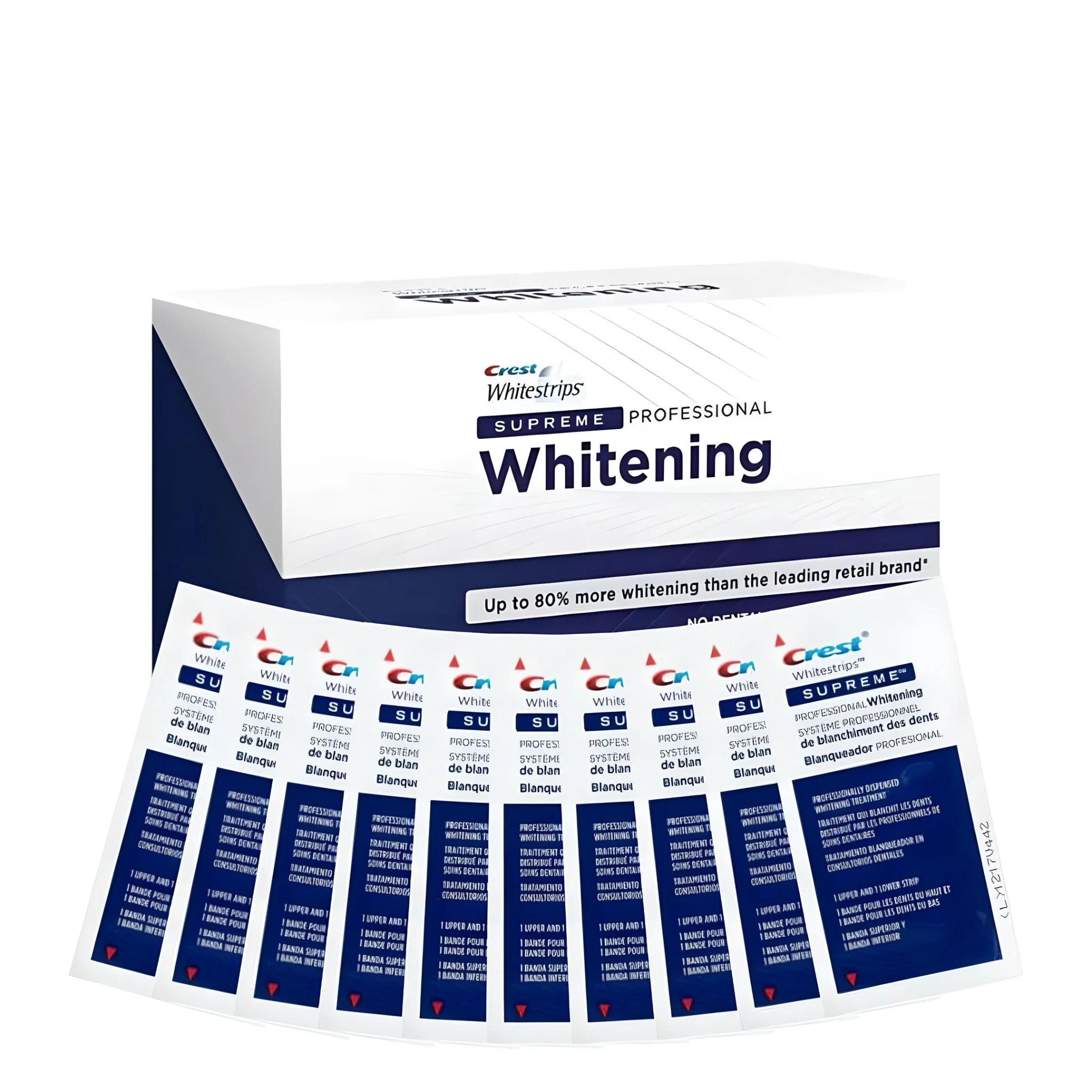 Crest 3D Whitestrips Supreme Professional (10 zacskó – 20 csík)