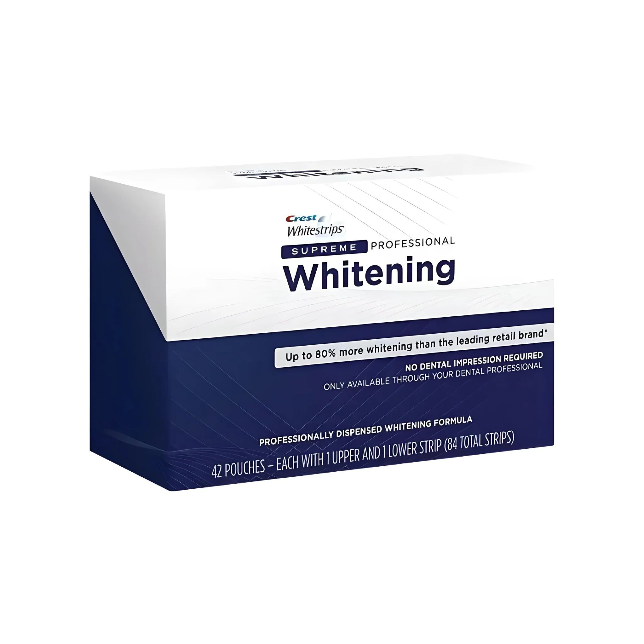 Crest 3D Whitestrips Supreme Professional (42 zacskó – 84 csík)