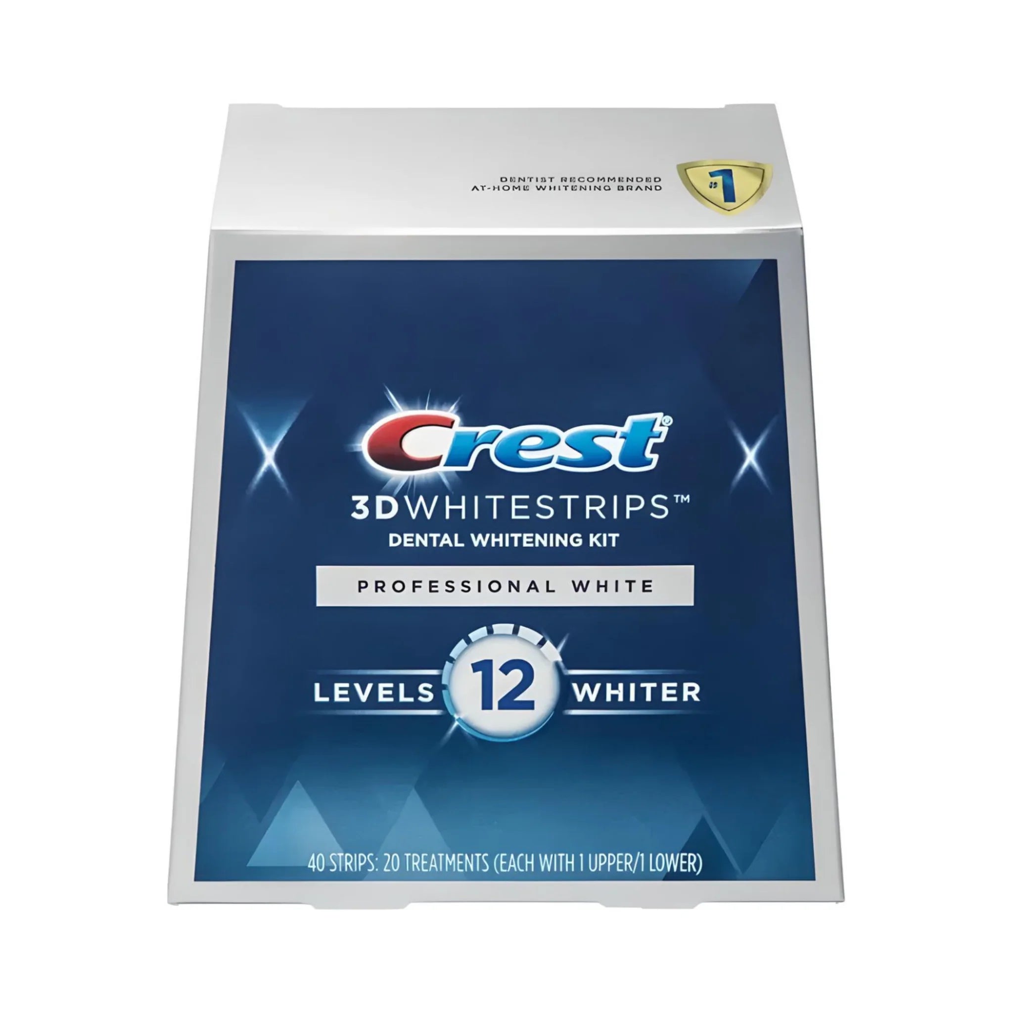 Crest 3D Whitestrips Professional White 12 Levels Whiter (20 zacskó – 40 csík)
