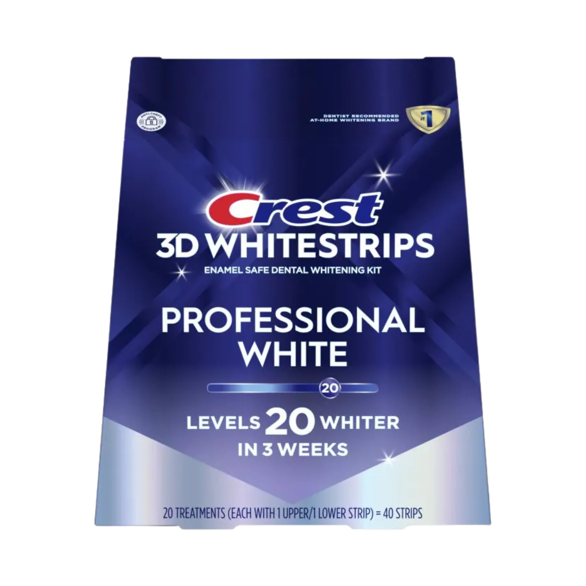 Crest For Professional-Level Whitening – 20 zacskó, 40 csík