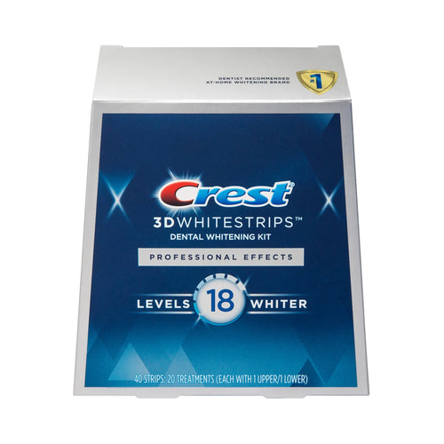 Crest 3D Professional Effects 18 Level Whitestrips (20 zacskó – 40 csík)