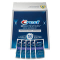 Fogfehérítő csíkok Crest 3D Professional Effects 18 Level Whitestrips (5 zacskó – 10 csík)